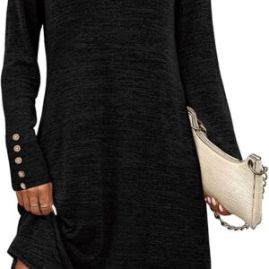 ofeefan long sleeve sweater dress for women